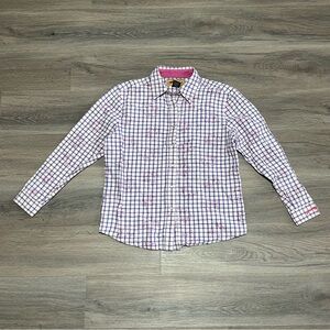 Wrangler Youth Girl’s XL Button Up Pearl Snap Horse Print Equestrian Western AOP